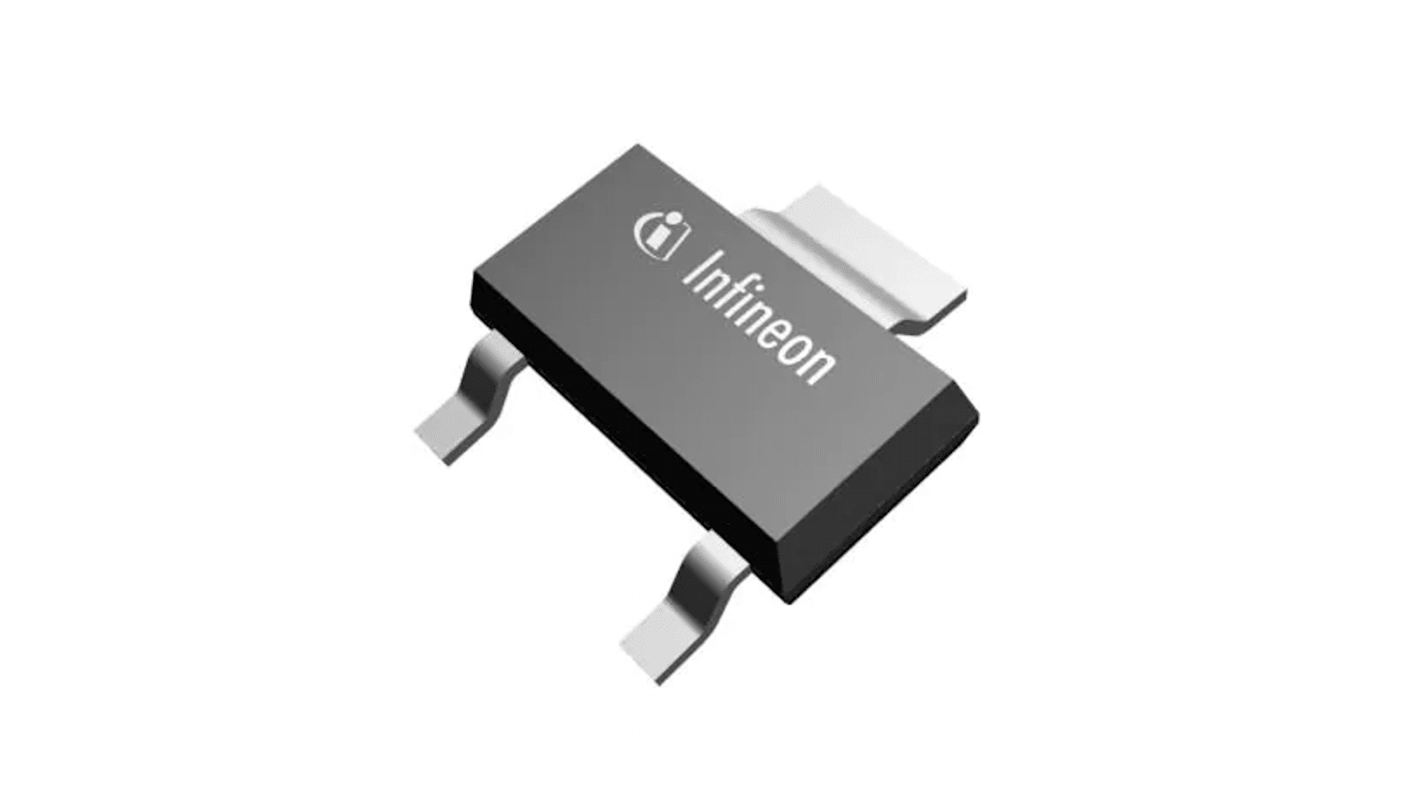 Infineon IPN95R3K7P7ATMA1 N-Kanal, SMD MOSFET 950 V / 2 A, 3-Pin SOT-223