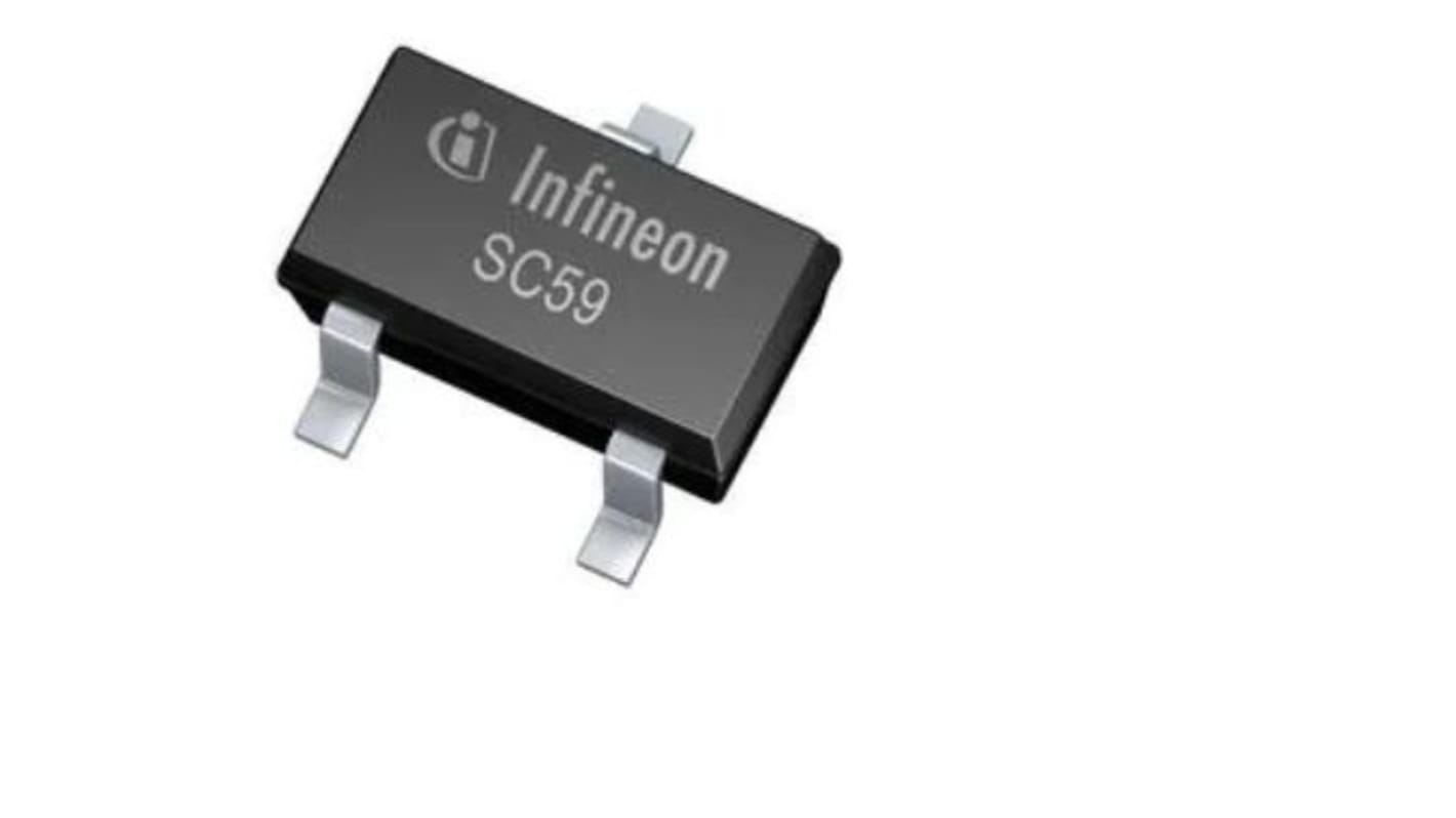 Infineon Hall Effect Switch 6mA 20mA Solder Pin Digital, -40 → 150°C, 2.7V ∼ 18V V