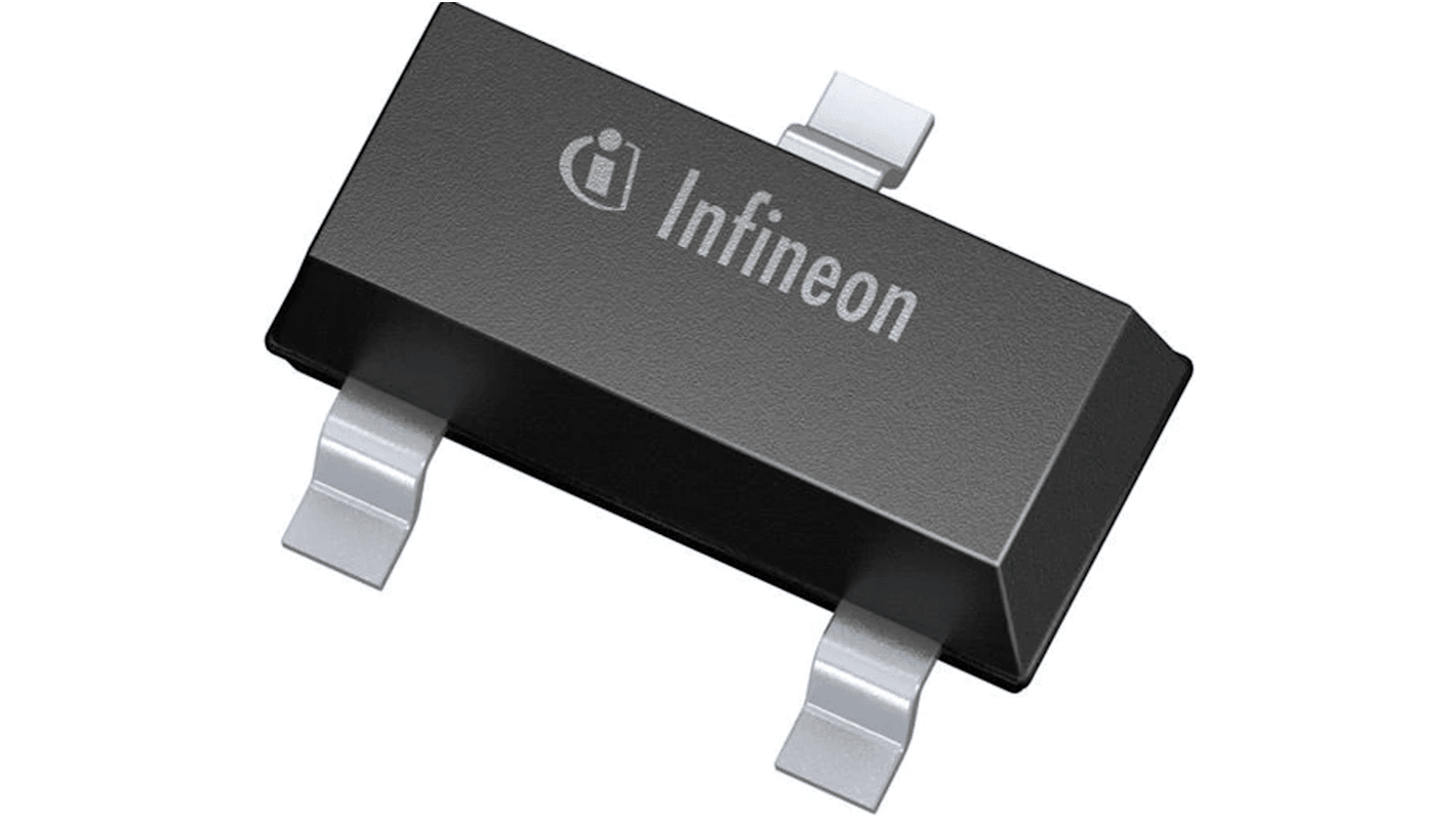 Infineon Hall Effect Switch 1.6mA 25mA Solder Pin Latching, -40 → 170°C, 3 → 32 V