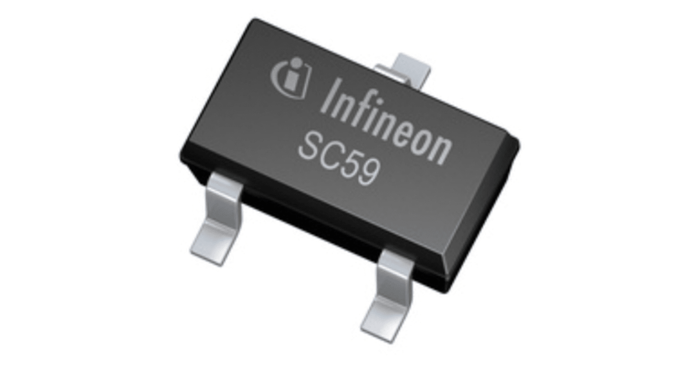 Infineon Hall Effect Switch 1.6mA 25mA Solder Pin Open Drain, -40 → 170°C, 3.0 V ∼ 32 V V