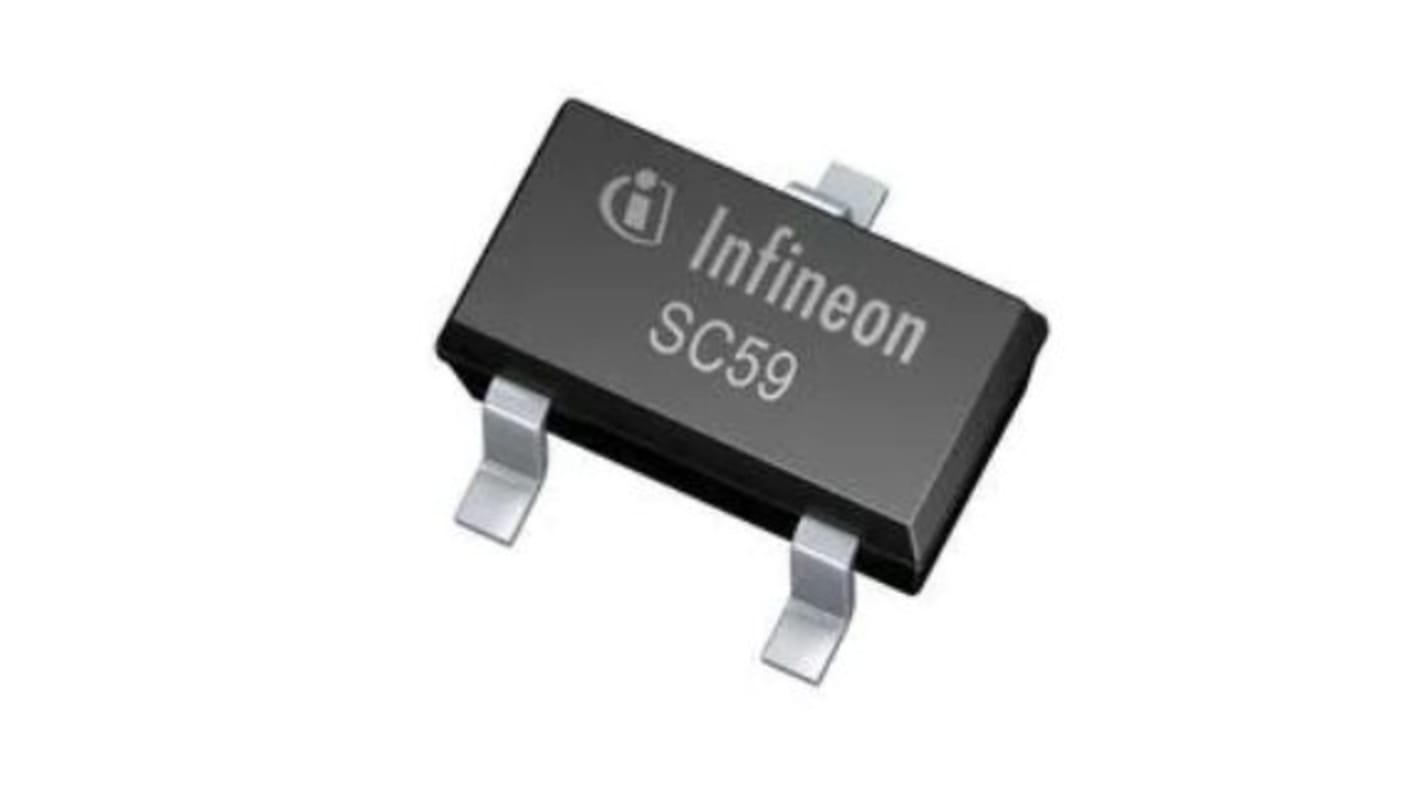 Infineon Hall Effect Switch 6mA 20mA Solder Pin Digital, -40 → 85°C, 2.7 V → 18 V