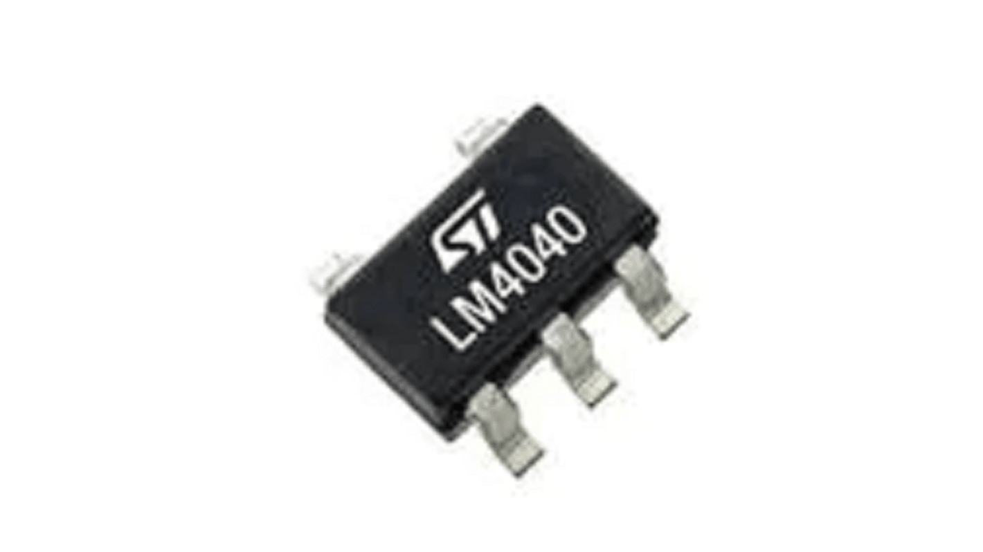 STMicroelectronics 精密電圧リファレンスIC, 出力：2.5V 表面実装 高精度, LM4040DECT-2.5