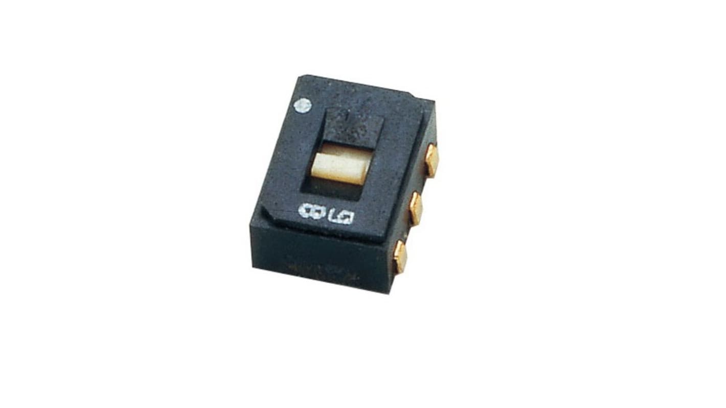 Nidec Components Surface Mount Slide Switch 2PDT DP 100 mA Slide