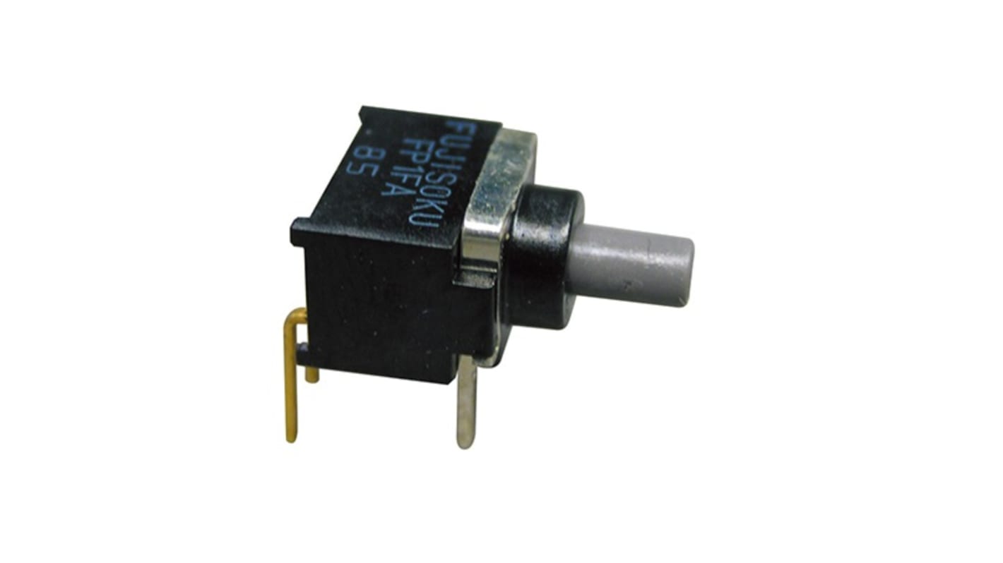 NIDEC COPAL ELECTRONICS GMBH CFP2 Series Push Button Switch, On-(On), PCB, DPDT, 28V