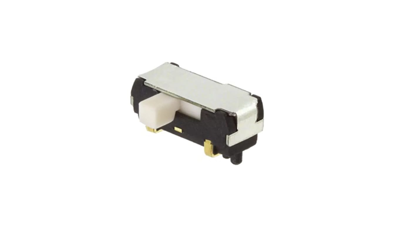 Nidec Components Surface Mount Slide Switch SPDT SP 200 mA Slide