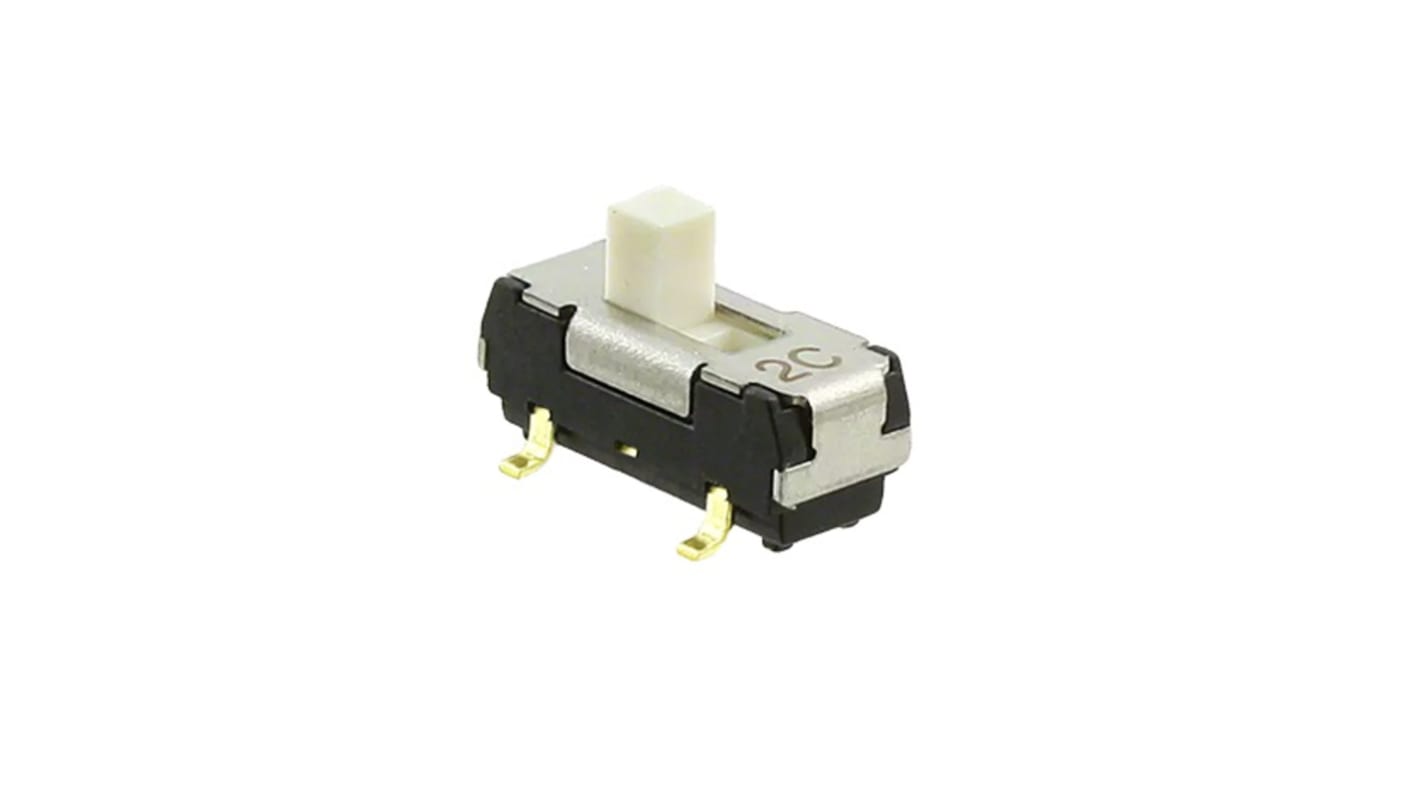 Nidec Components Surface Mount Slide Switch SPDT SP 200 mA Slide