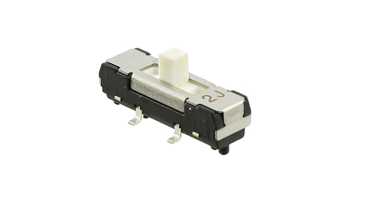 NIDEC COPAL ELECTRONICS GMBH Surface Mount Slide Switch SP 200 mA Slide