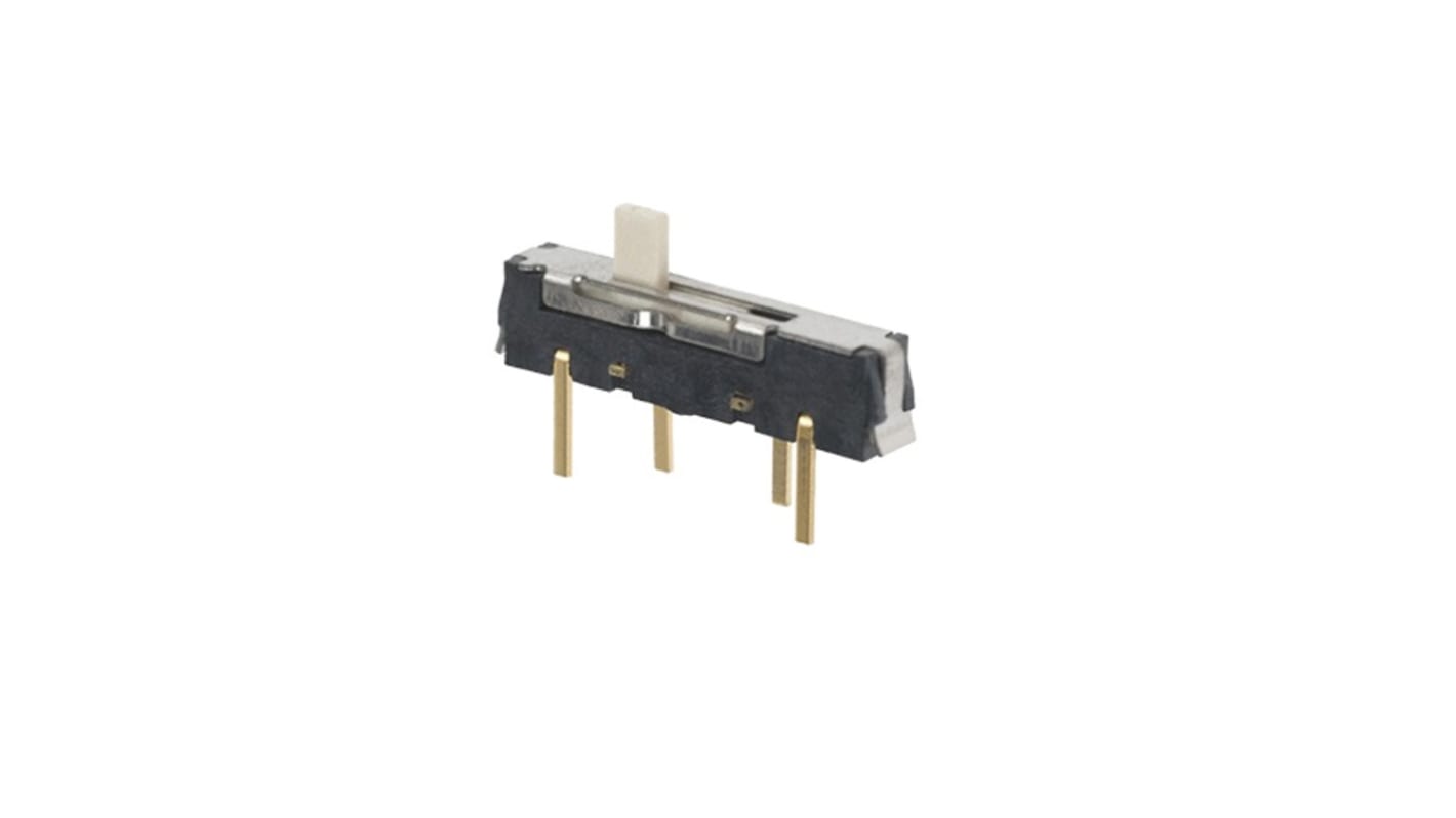 NIDEC COPAL ELECTRONICS GMBH Through Hole Slide Switch SP 100 mA Slide
