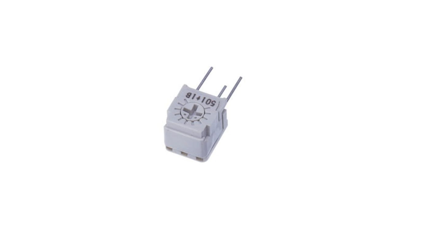 Through Hole Trimmer Potentiometer 0.5W Side Adjust Nidec Components