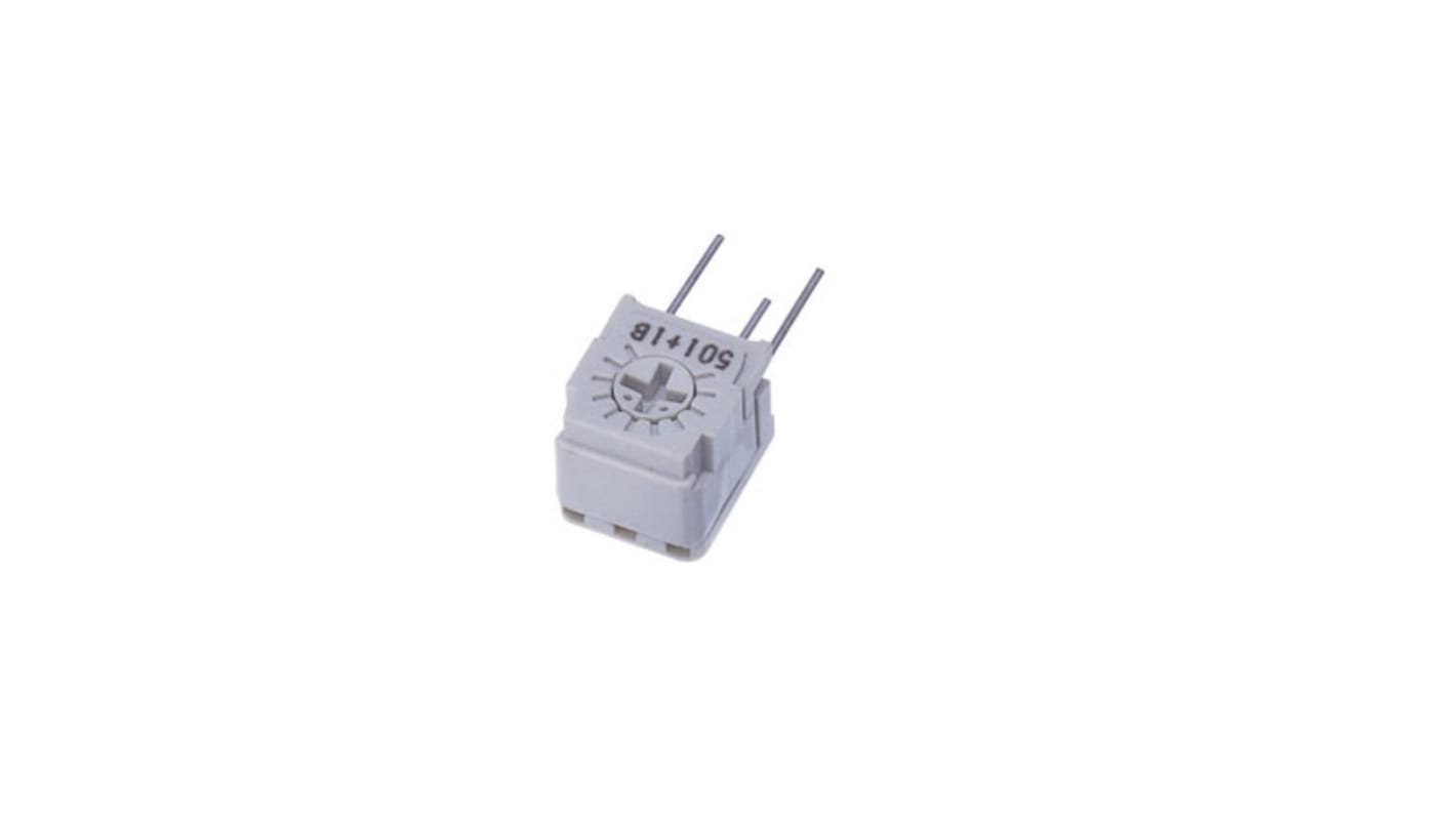 Potenziometro trimmer NIDEC COPAL ELECTRONICS GMBH, Regolazione laterale, Su foro