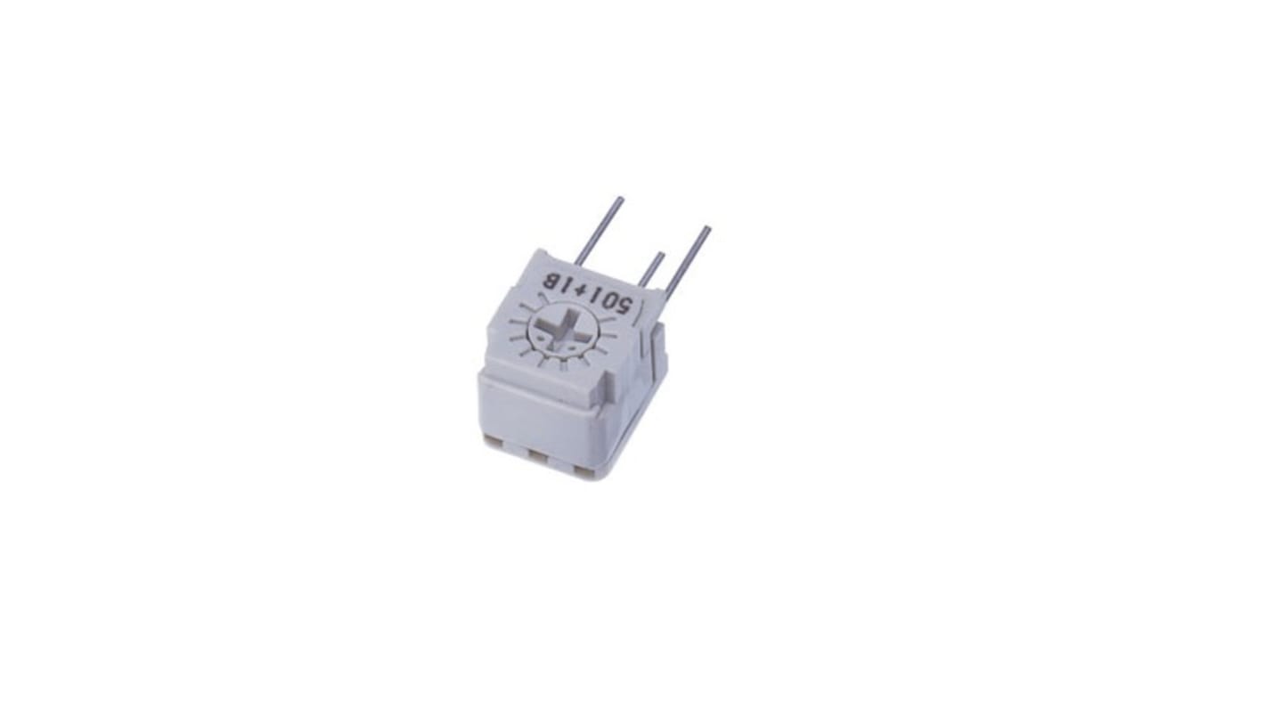 Through Hole Trimmer Potentiometer 0.5W Side Adjust Nidec Components