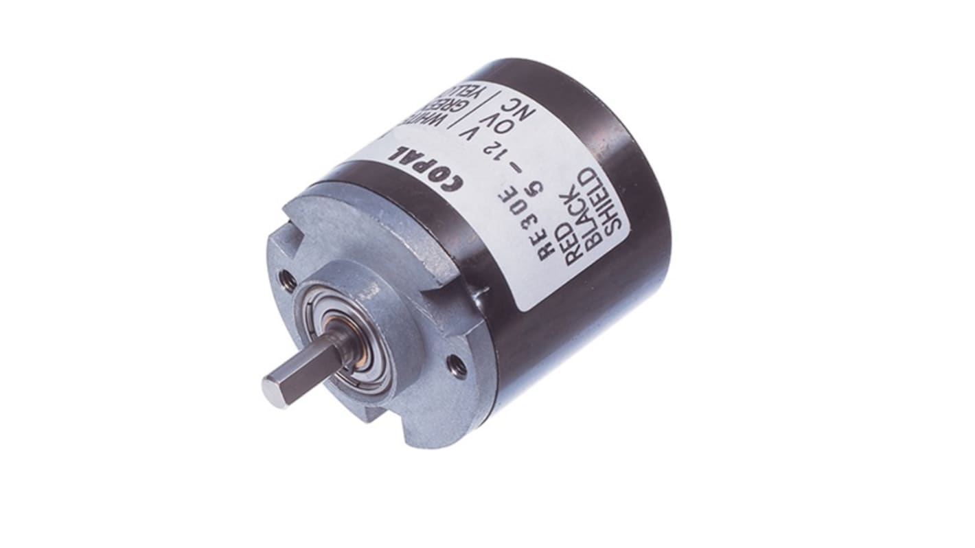 NIDEC COPAL ELECTRONICS GMBH 24V dc 100 impulzusos optikai kódoló 4 mm átmérőjű