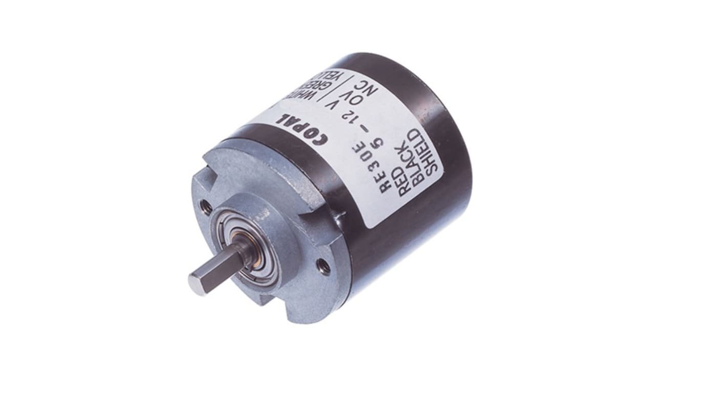 NIDEC COPAL ELECTRONICS GMBH 5 → 12V 200 Pulse Optical Encoder with a 4 mm