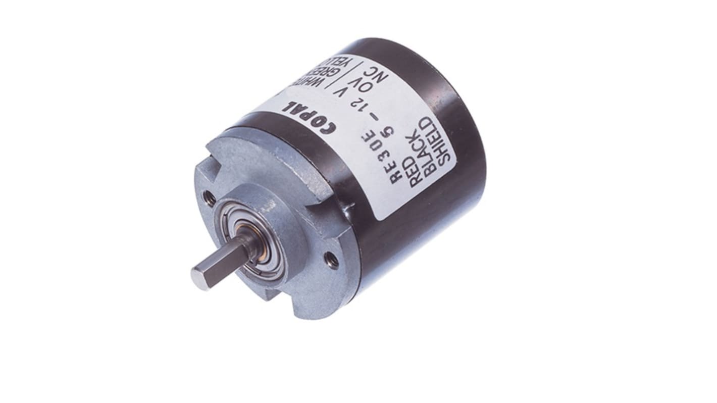 NIDEC COPAL ELECTRONICS GMBH 5→12V dc 500 impulzusos optikai kódoló 4 mm átmérőjű
