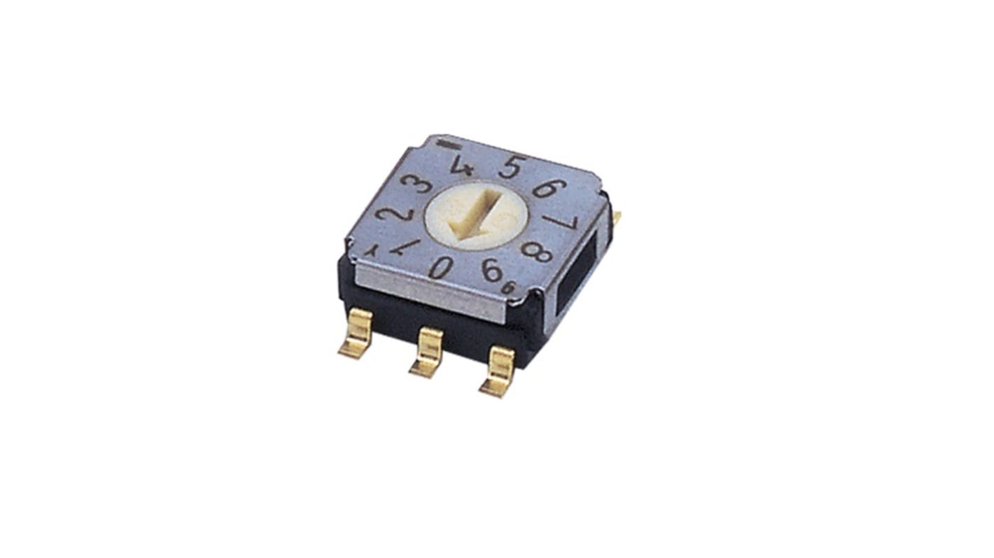 Commutatore rotante SA-7010TB 10 vie, BCD, 5V cc SA-7000