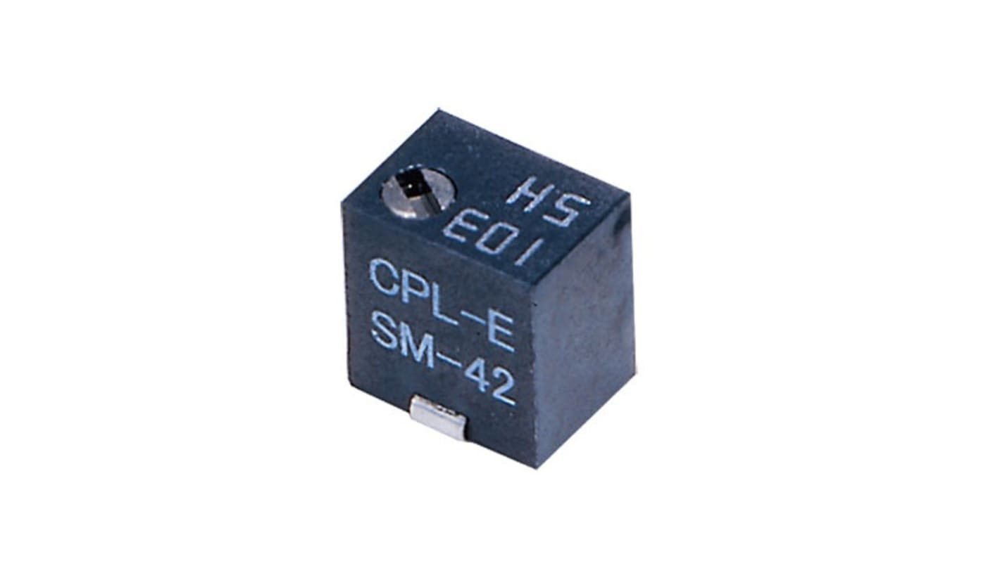 SMD Trimmer Potentiometer 0.25W Top Adjust Nidec Components