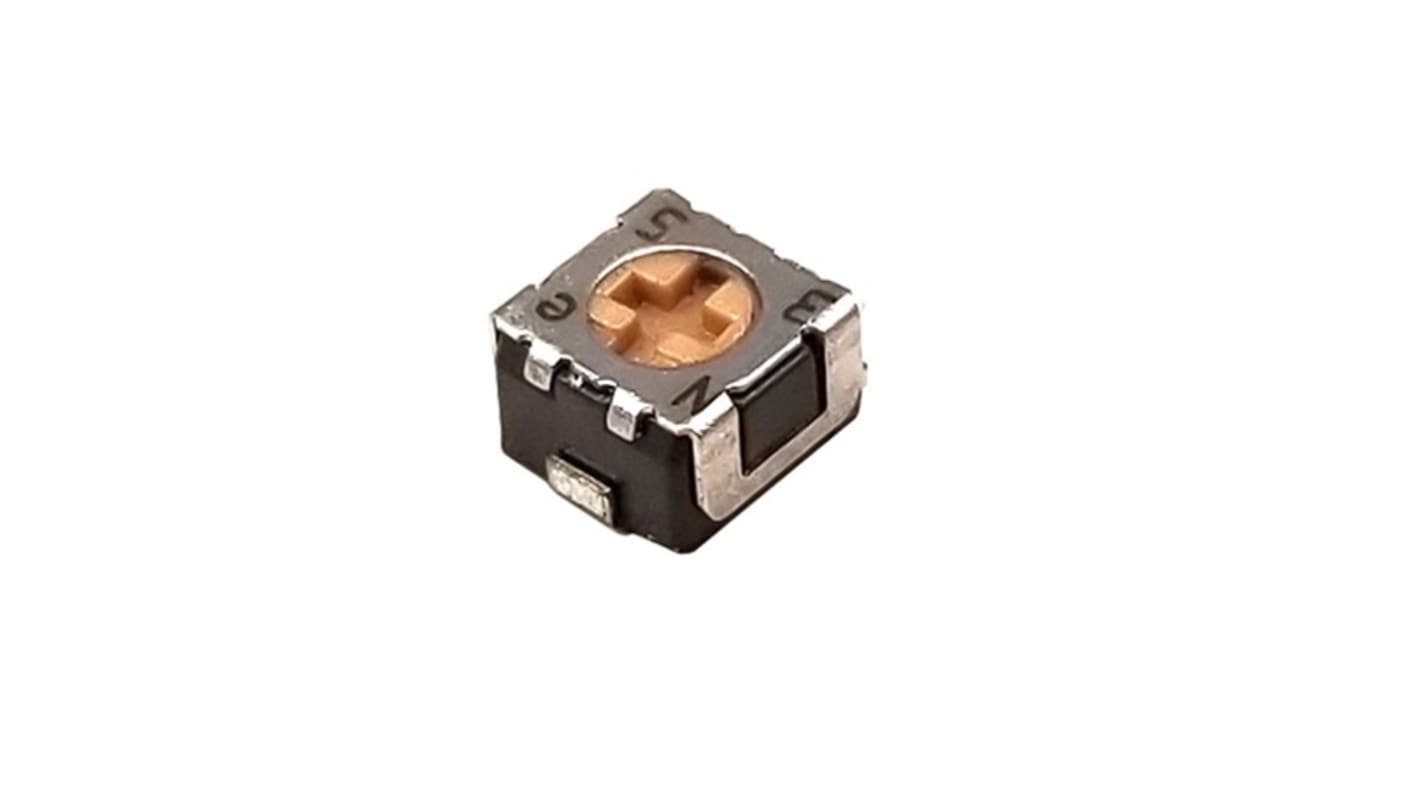 Potenziometro trimmer NIDEC COPAL ELECTRONICS GMBH, Regolazione dall'alto, , SMD