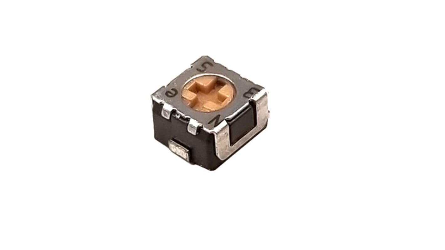 Potenziometro trimmer NIDEC COPAL ELECTRONICS GMBH, Regolazione dall'alto, , SMD