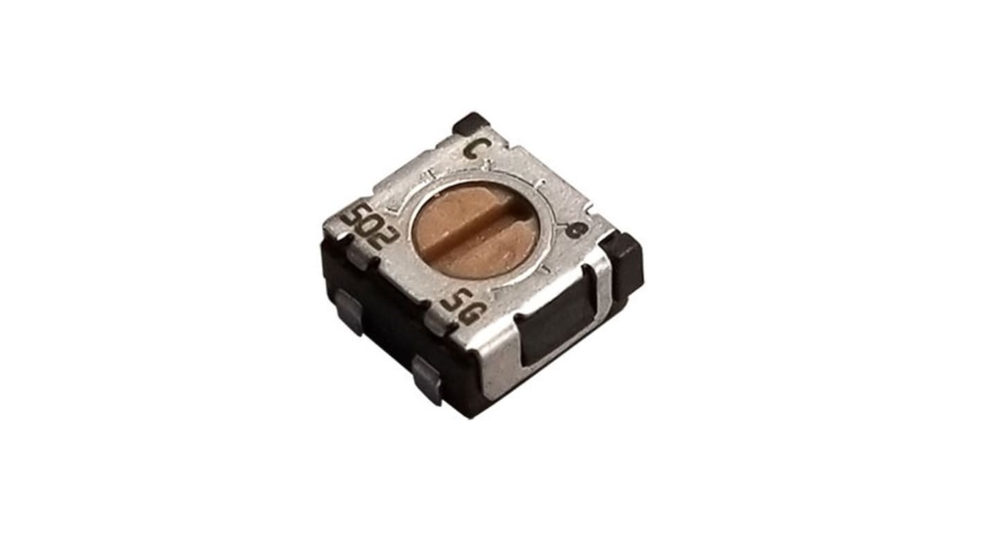 Potenziometro trimmer NIDEC COPAL ELECTRONICS GMBH, Regolazione dall'alto, , SMD