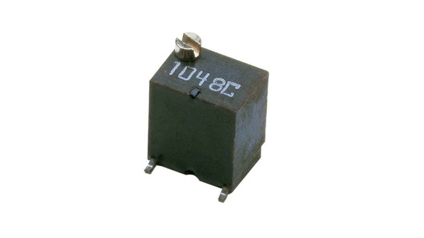 Potenziometro trimmer NIDEC COPAL ELECTRONICS GMBH, 14 giri, Regolazione dall'alto, , SMD