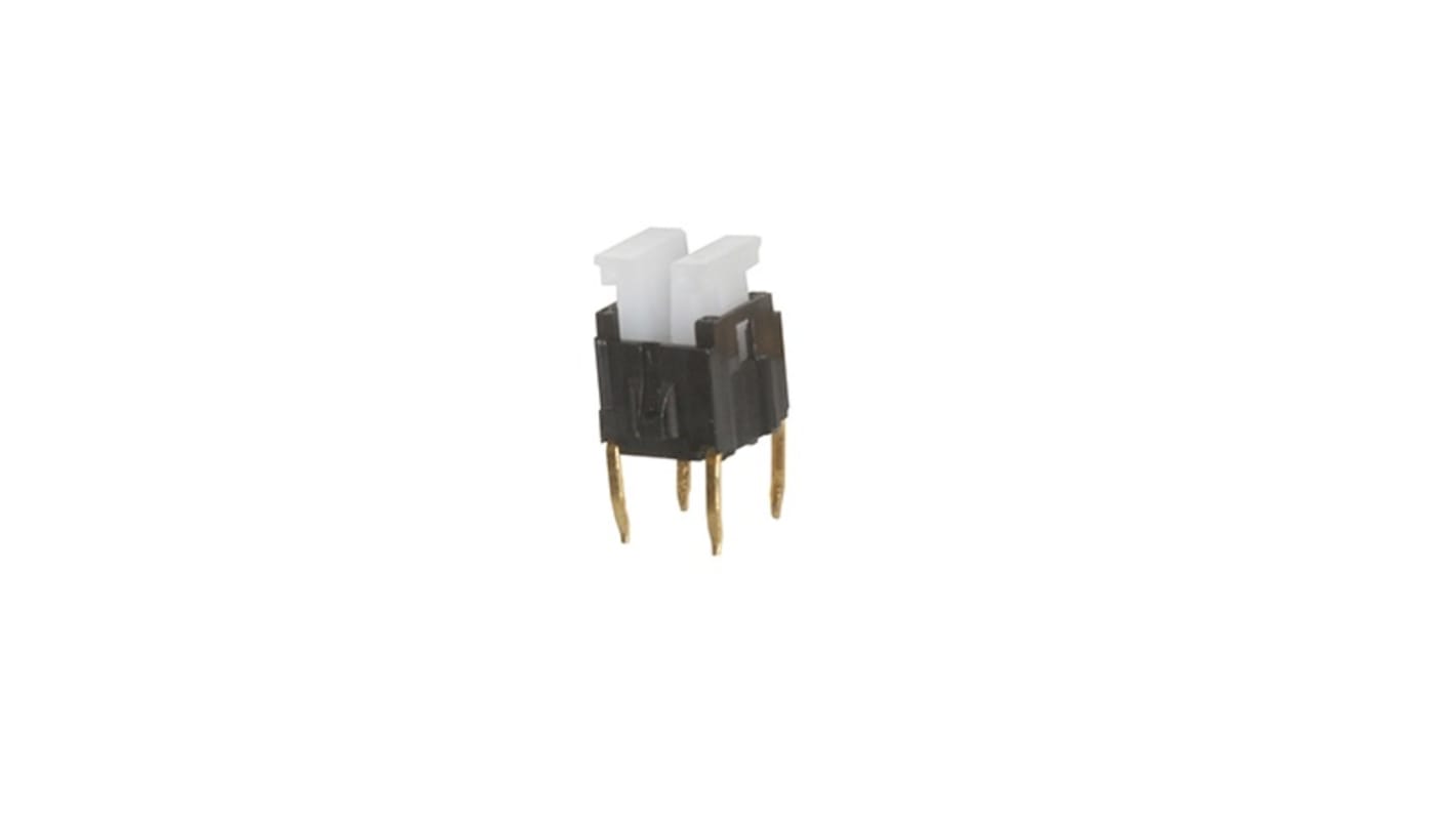 NIDEC COPAL ELECTRONICS GMBH TM Series Push Button Switch, (On)-Off, PCB, SPDT, 48V dc