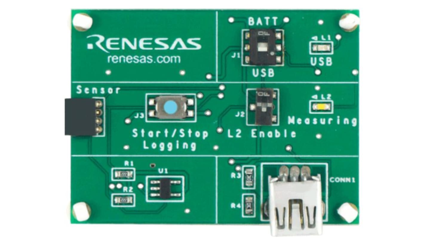 Kit di valutazione HS4000-EVK Renesas Electronics, con Sensore temperatura e umidità