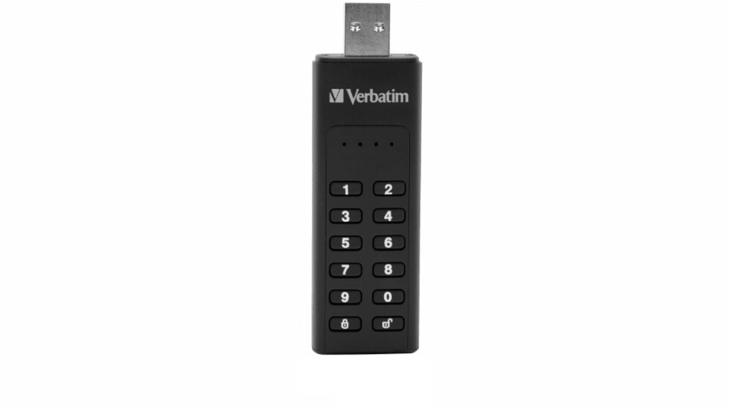 Pendrive Verbatim 128 GB USB 2.0, USB 3.0, No AES 256 bit SLC