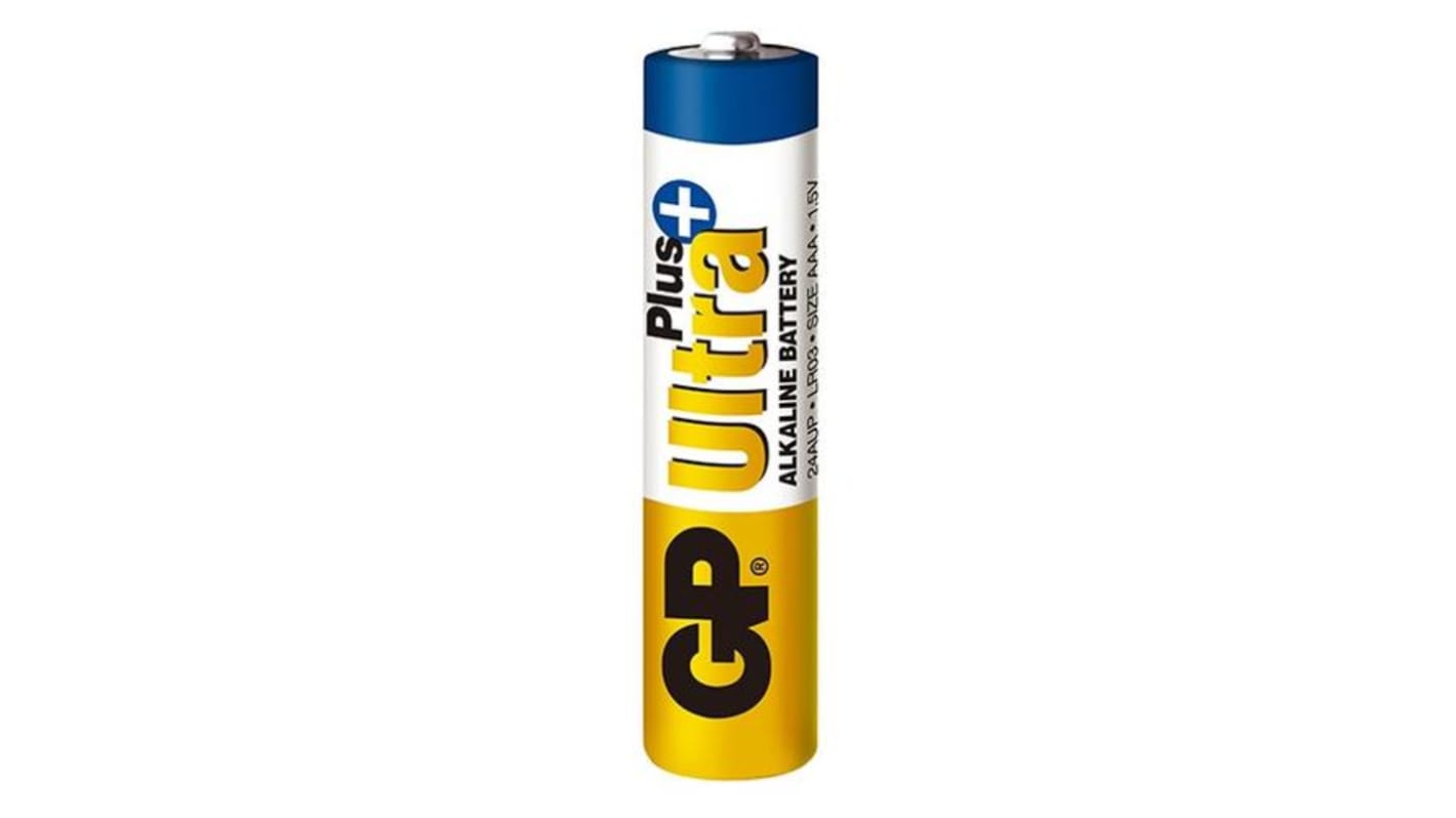 Gp Batteries 1.5V碱性5号电池, 2.5AH, GP Batteries Ultra Plus系列, GP15AUP