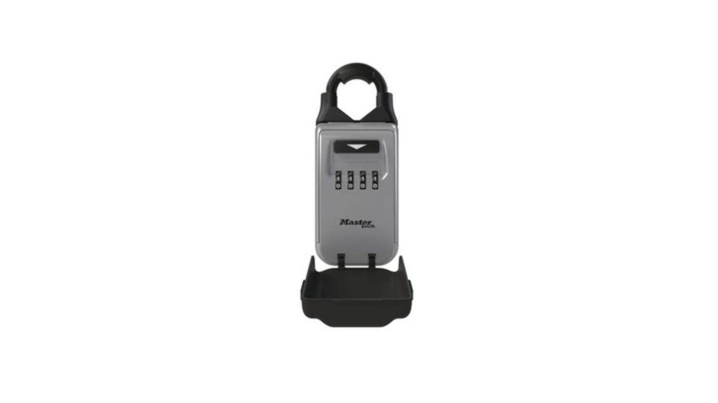 Master Lock 钥匙盒, 锁梁安装, 使用组合锁打开