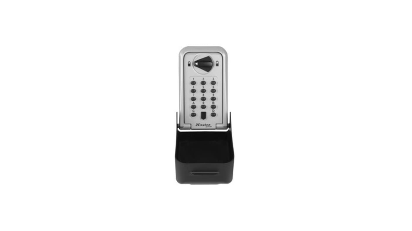 Master Lock 钥匙盒, 壁挂式安装, 使用组合锁打开