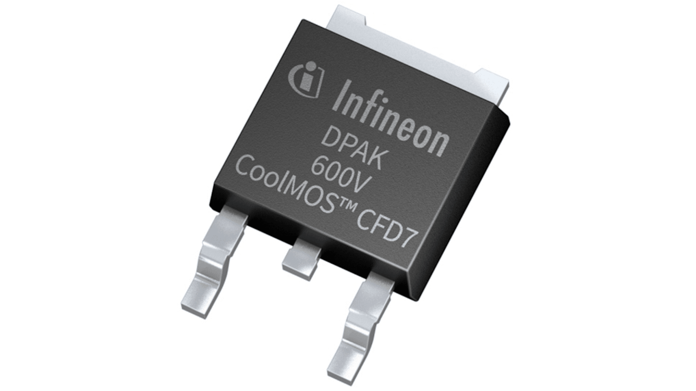 Infineon IPD60R145CFD7ATMA1 N-Kanal, SMD MOSFET 600 V / 16 A, 3-Pin TO-252