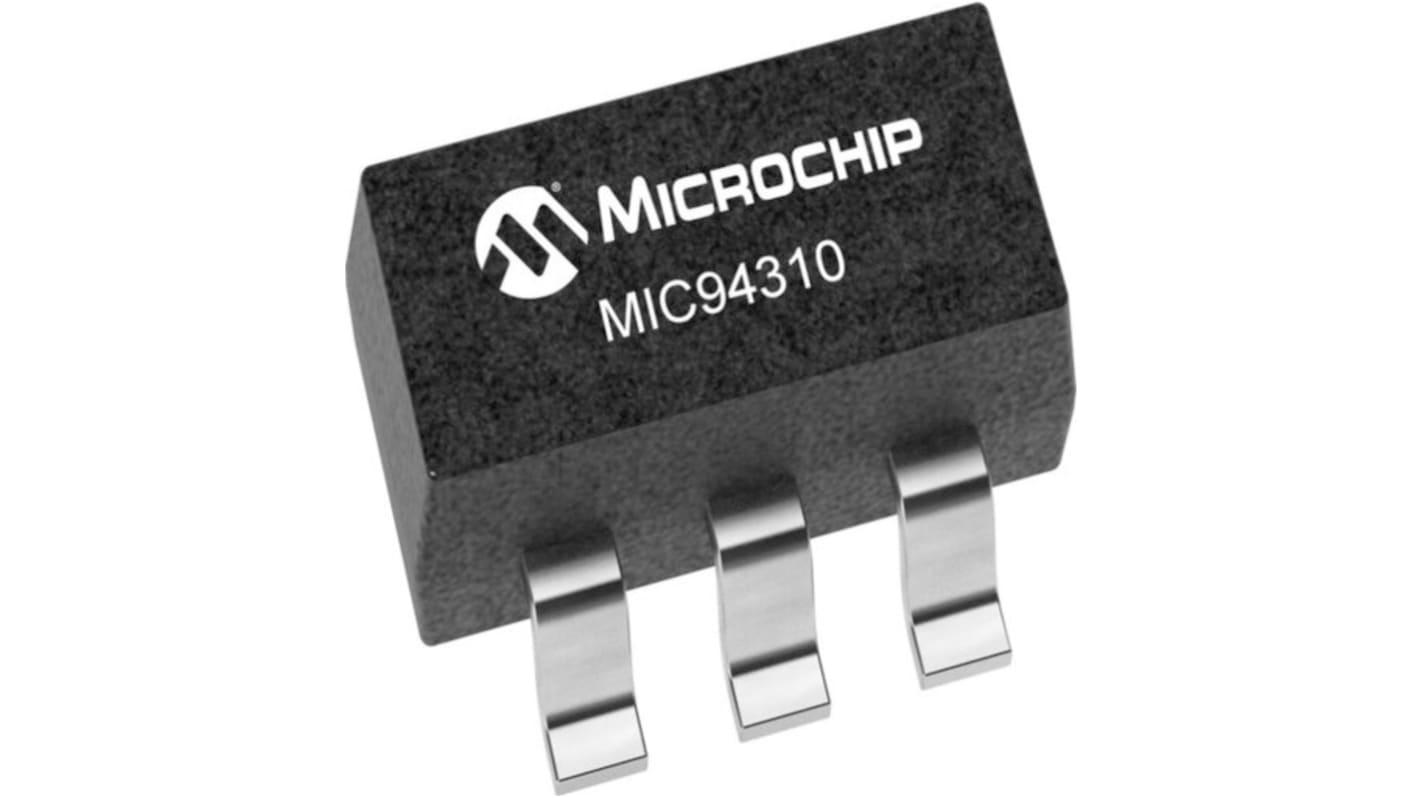 Microchip 直流-直流稳压芯片, 4 V输出, 200mA最大输出, 单路输出, SOT-23, 5针, 3%精度