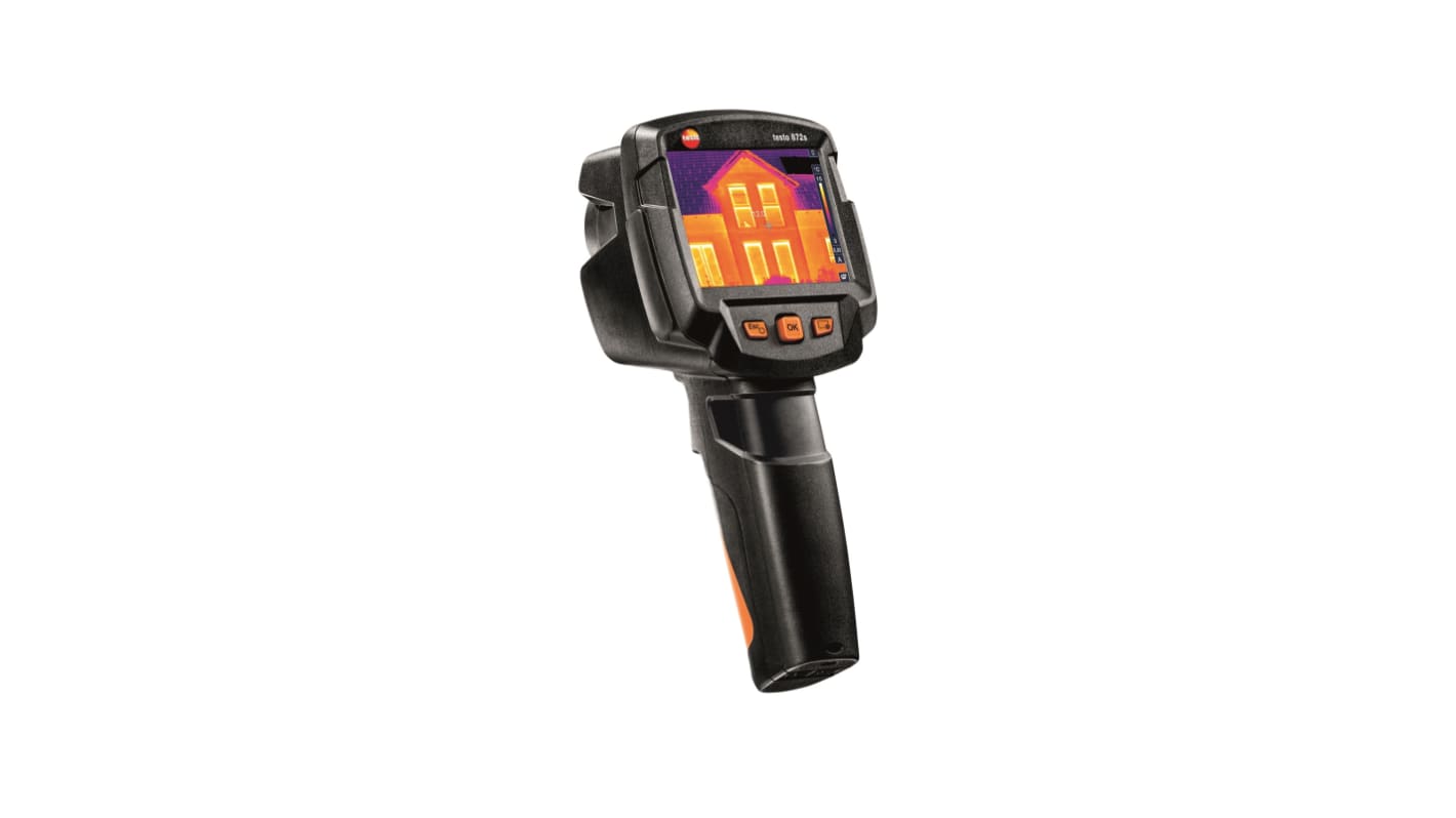 Testo 872s USB Micro-B Thermal Imaging Camera, 0 → +650 °C, -30 → +100 °C, 320 x 240pixel Detector