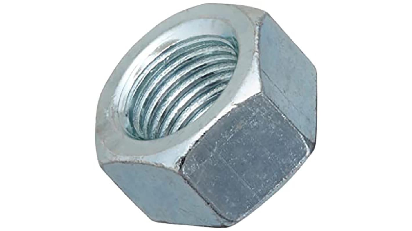 RS PRO Steel Hex Nut, 5/16-18in