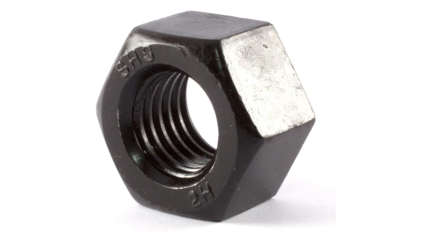 RS PRO Steel Hex Nut, 7/16-14in