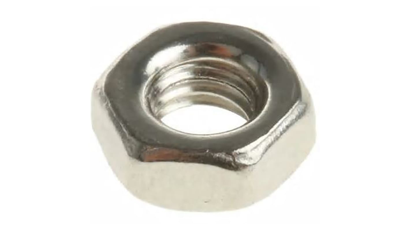 RS PRO Steel Screw Nut, 6-32 (5/16X7/64)in