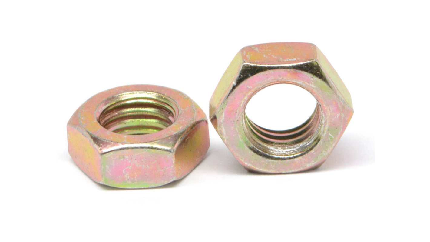 RS PRO Steel Lock Nut, 7/16-20in