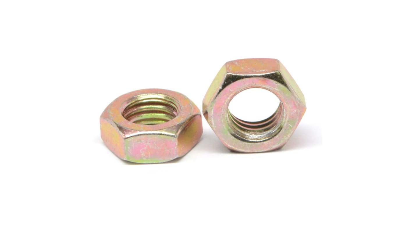 RS PRO Steel Lock Nut, 7/8-9in