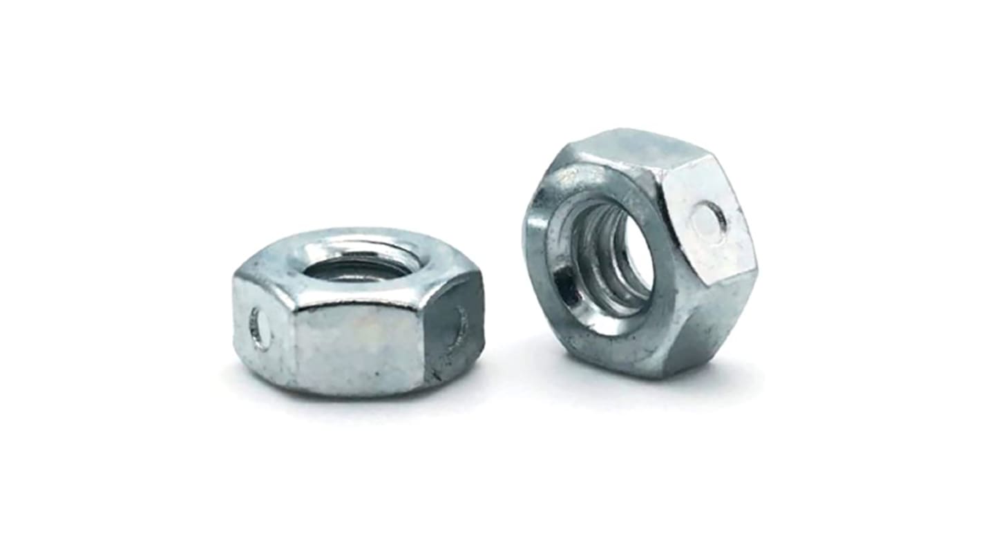RS PRO Steel Lock Nut, 7/16-14in
