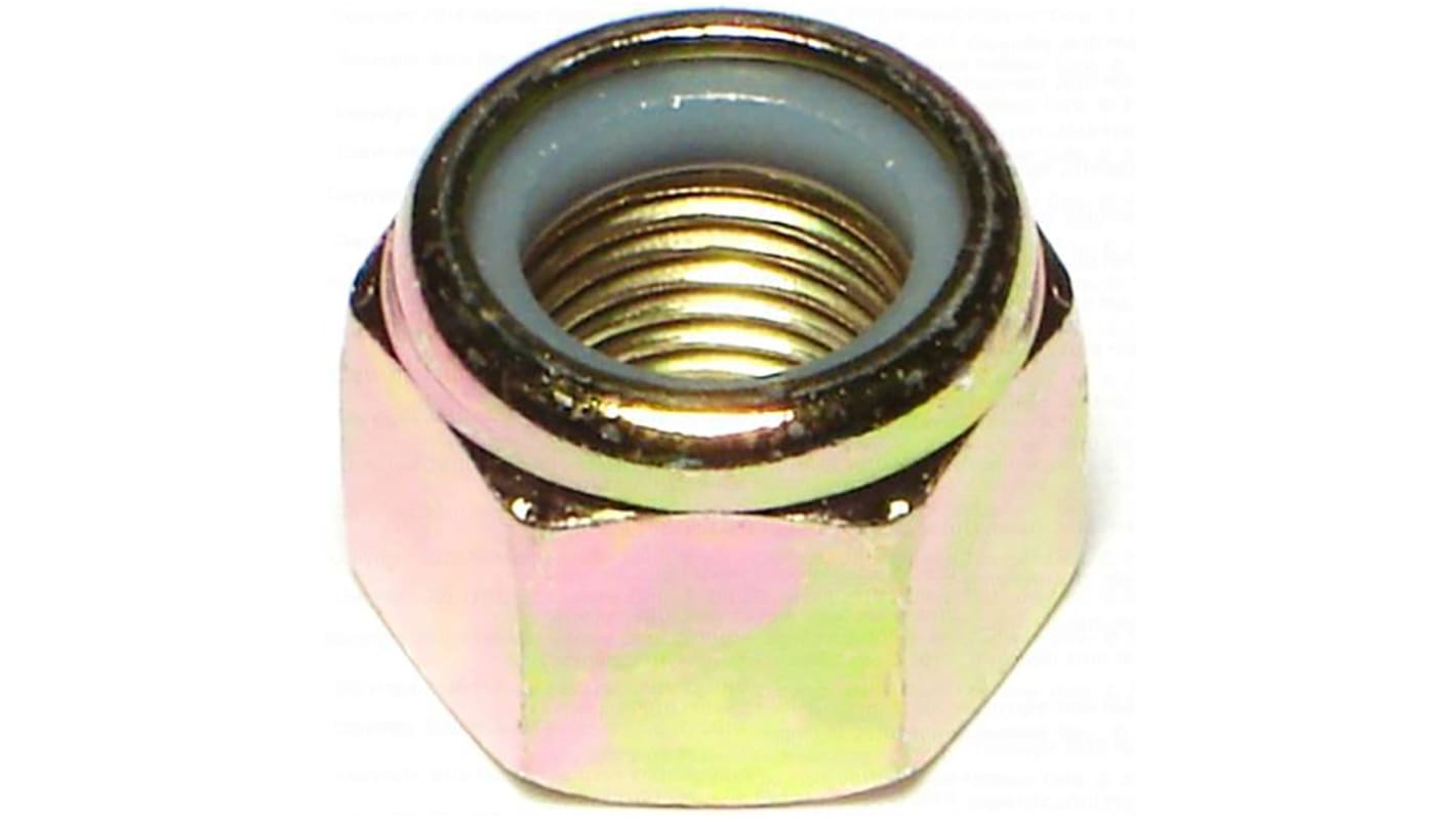 RS PRO Steel Lock Nut, 1/4-28in