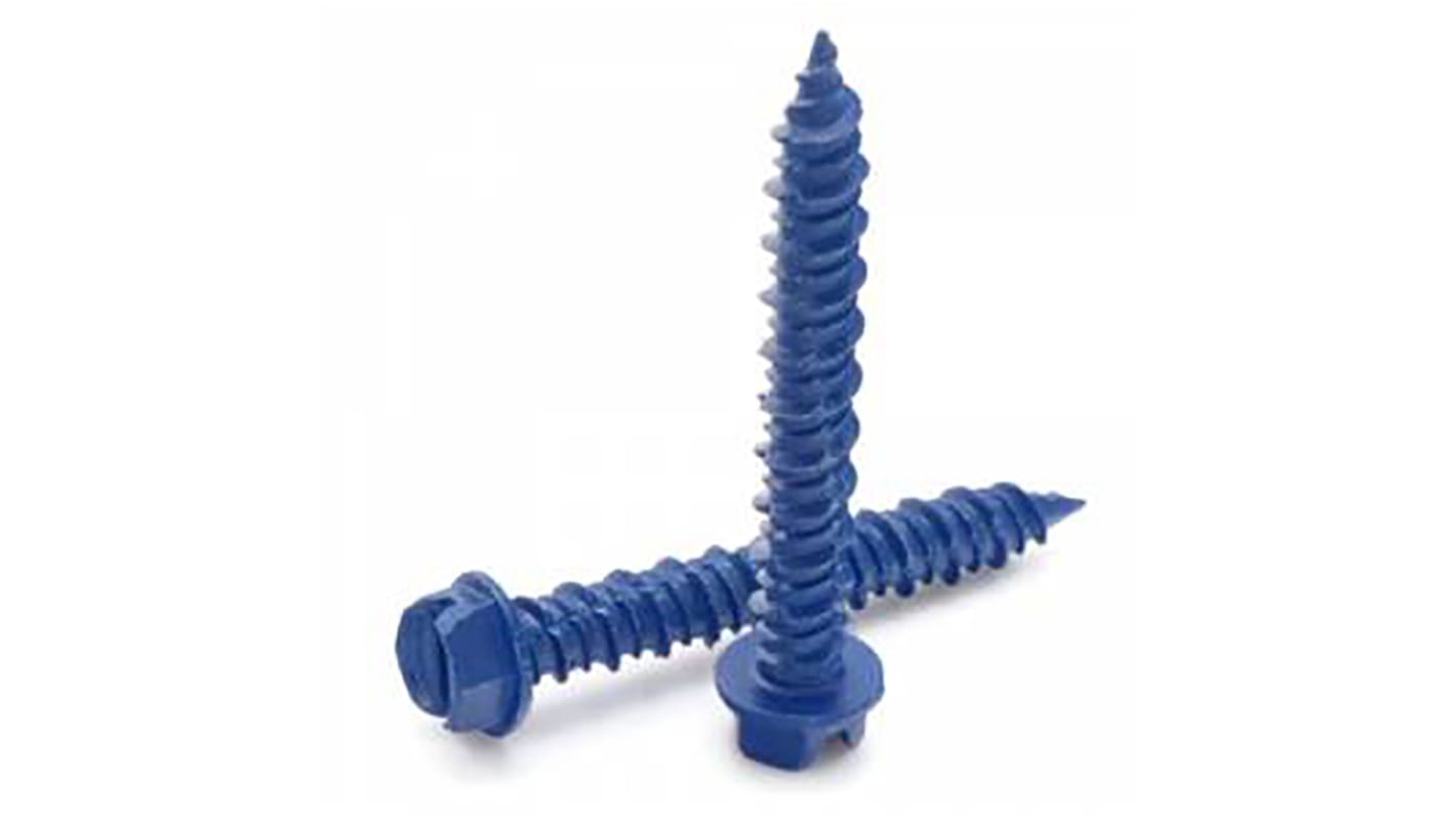 RS PRO Steel Self Drilling Screw x 5in Long