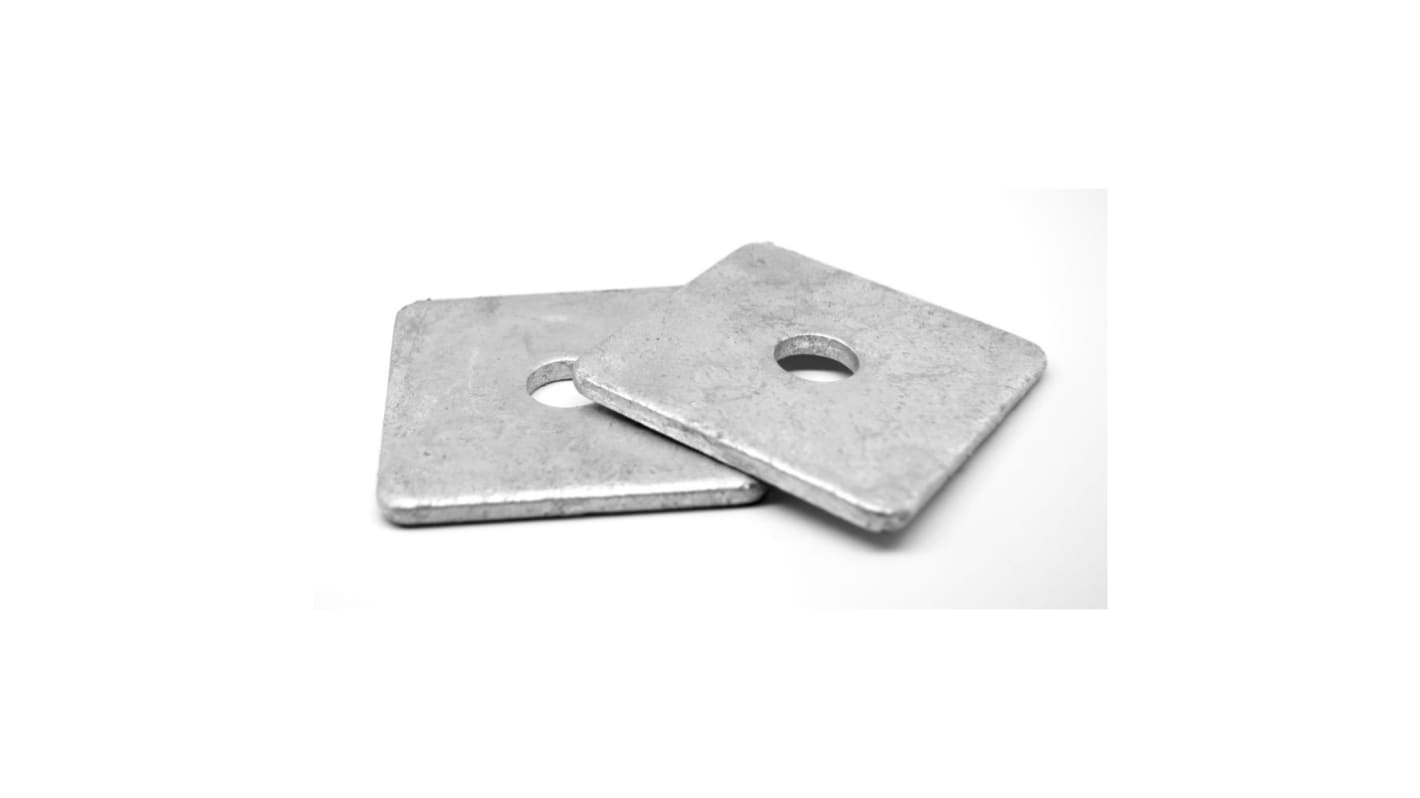 Steel Plain Square Plate Washer