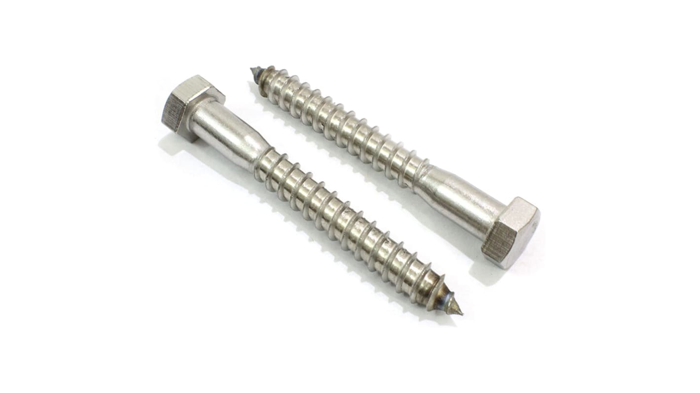 Steel Coach Bolt, 5/16in x 3in