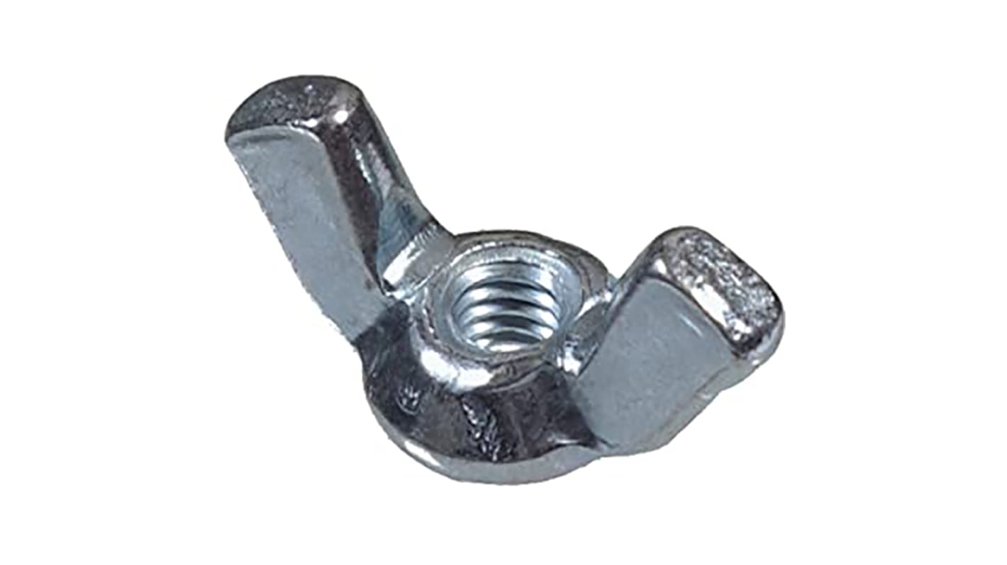 Tuerca alada 5/8plg, Galvanizado Acero, 6-32plg, Forged Steel