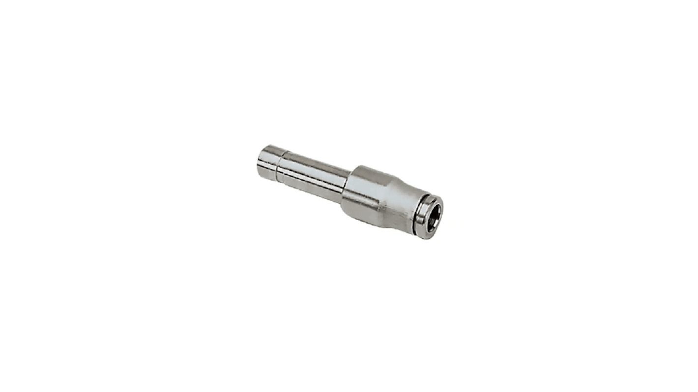 Legris 3866 8-mm-Steckanschluss x 4-mm-Steckanschluss Gerader Einsteckadapter, Rohr-zu-Rohr, 30 bar