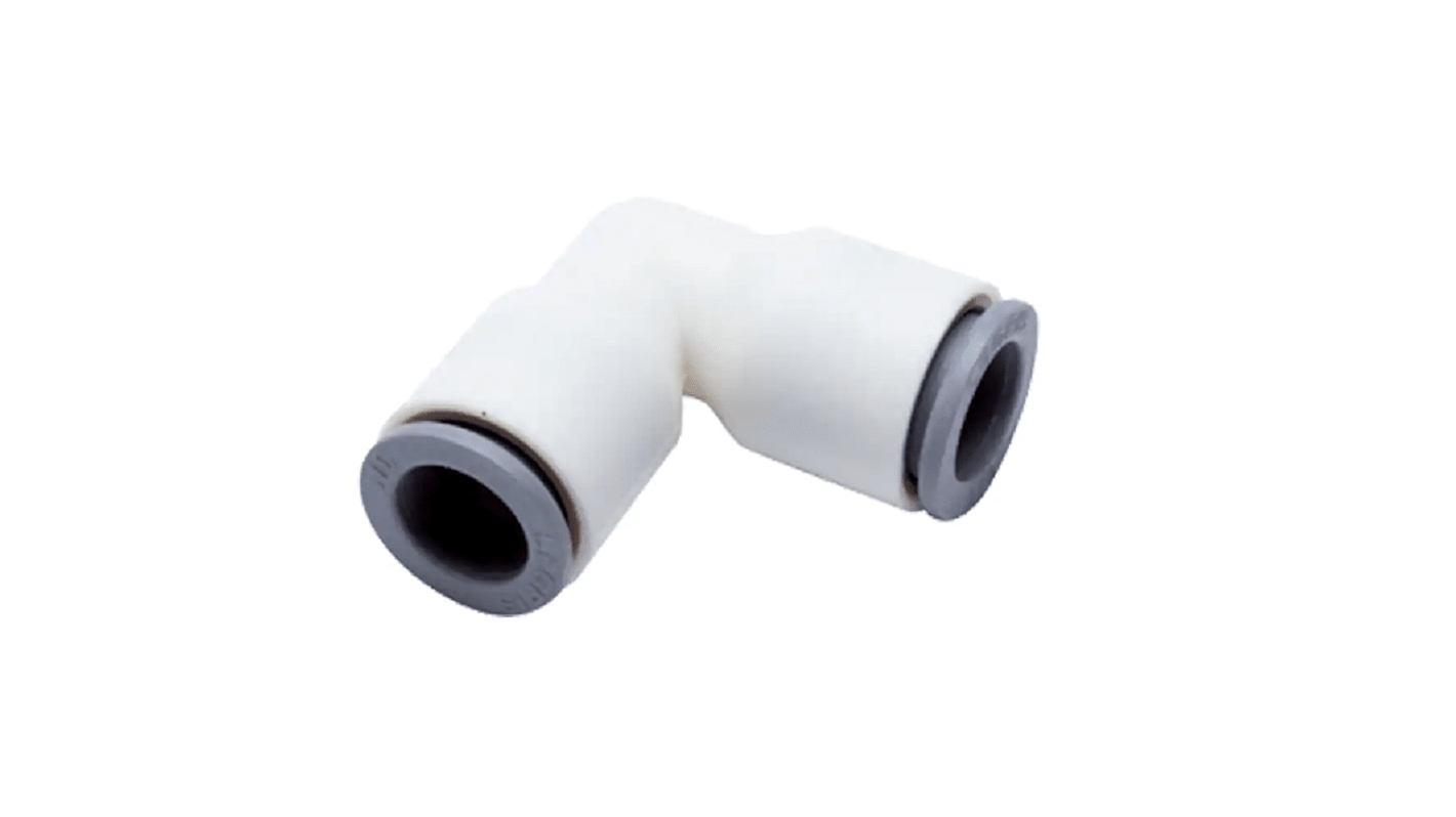 Adaptateur tube à tube coudé Legris 6302 vers Enfichable 6 mm Enfichable 4 mm 1 x 4 mm Push-in, entrée 1 x