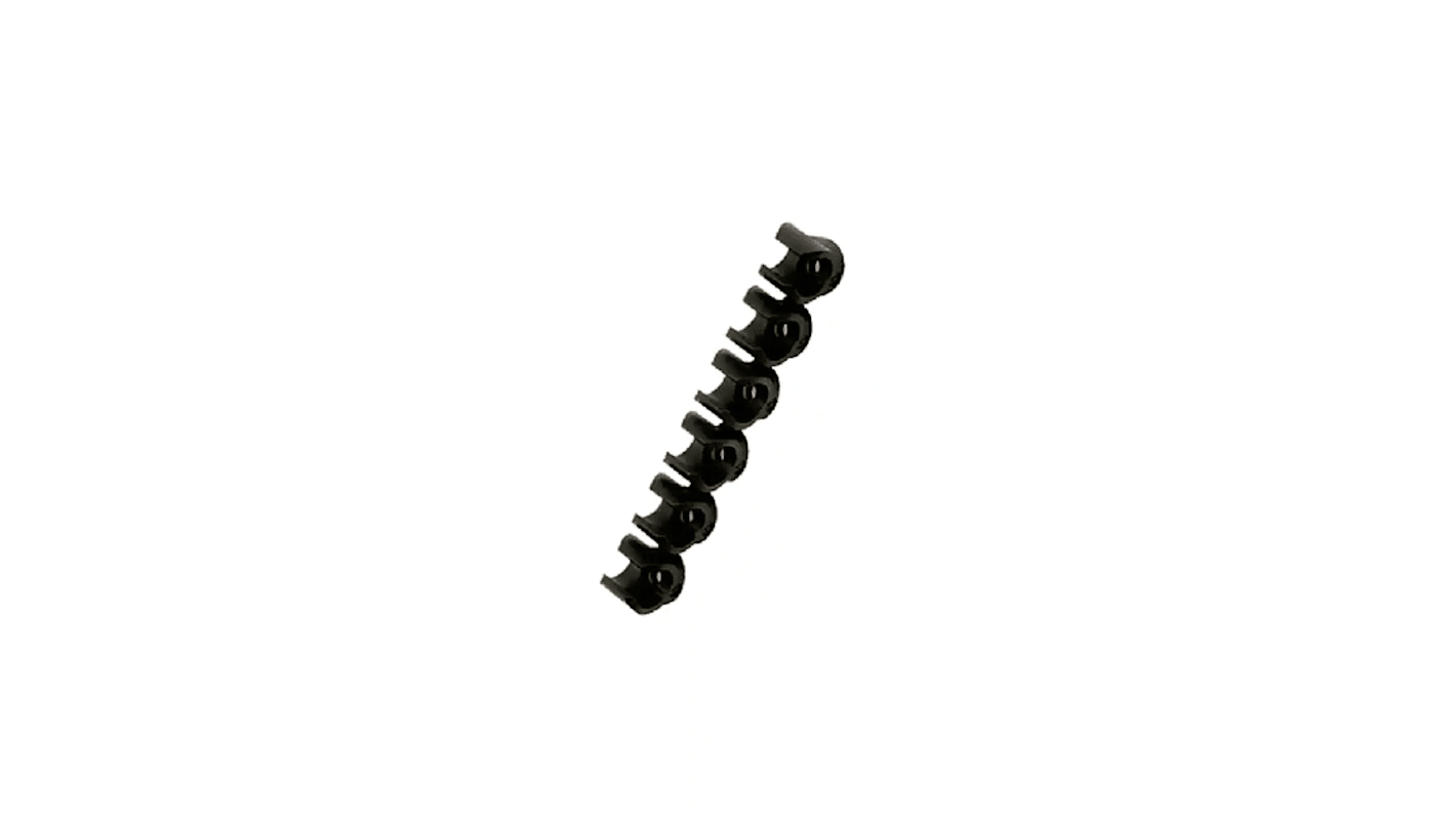Legris 6 Tubes Polymer Tube Clip, For Tube Diam. 14mm