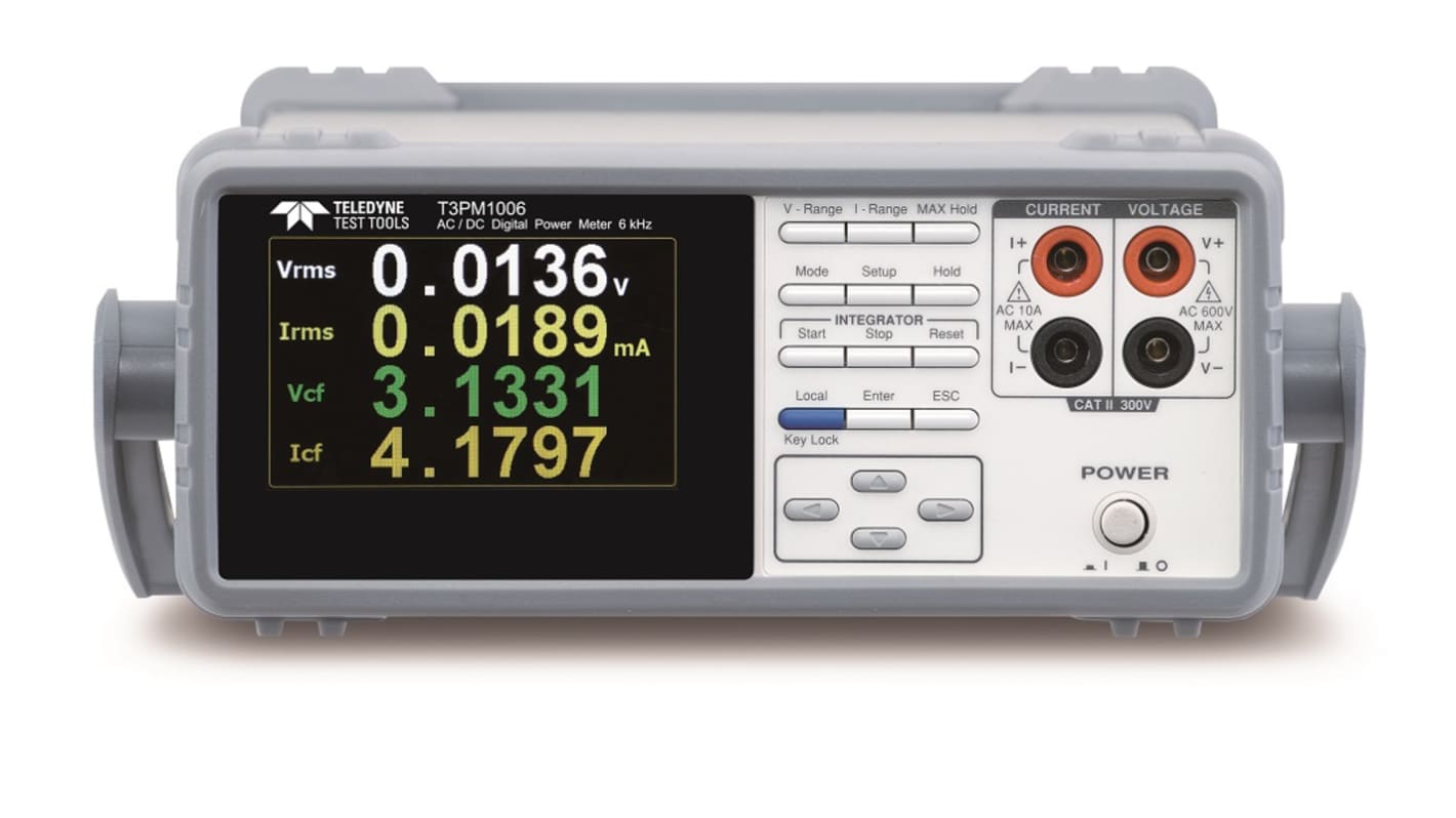 Teledyne LeCroy Leistungsmessgerät, max. 2W, 25A ac, ISO-kalibriert