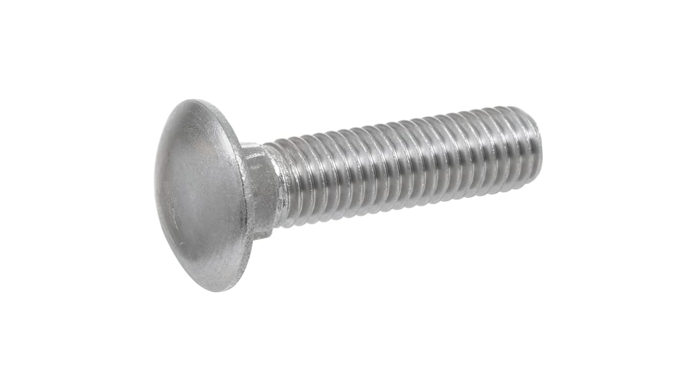 Steel Coach Bolt, 1/4-20 x 4 1/2in