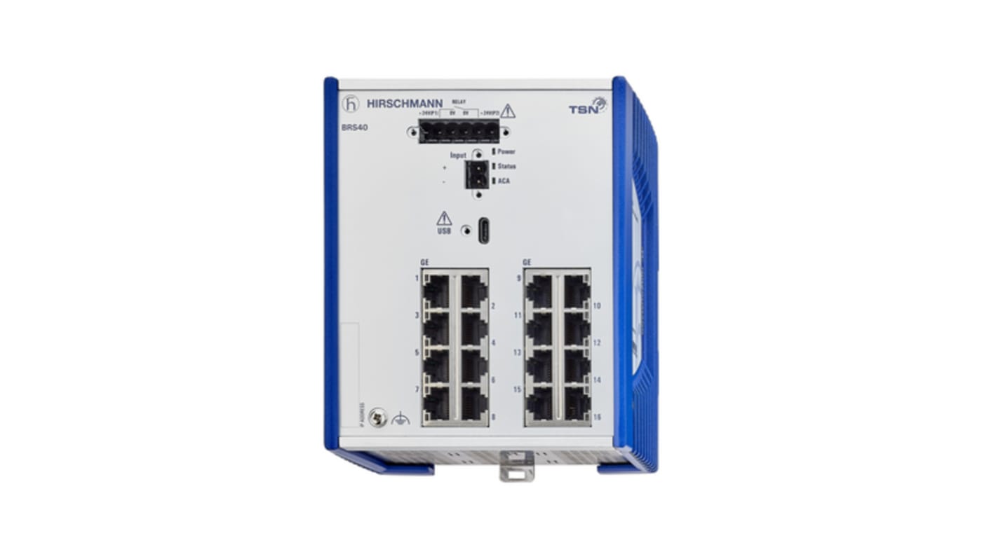 Hirschmann Managed Switch 16 Port Ethernet Switch